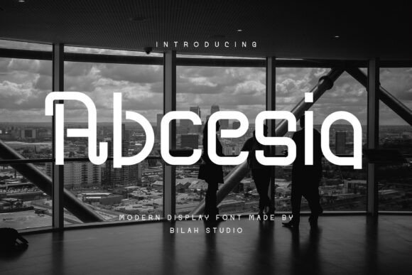 Abcesia: A Vintage-Inspired Display Font