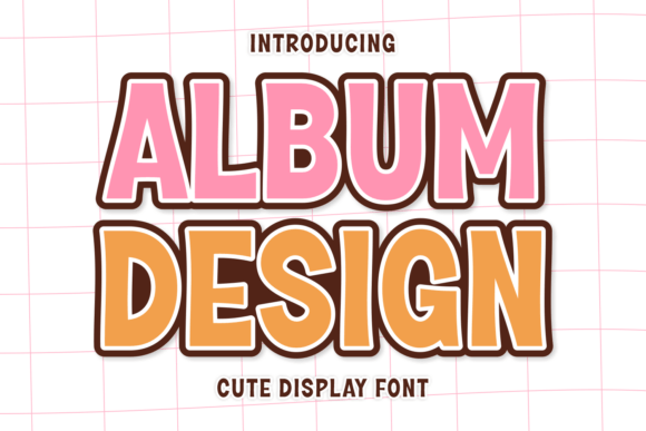 Album Design Font
