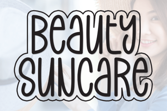 Beauty Suncare Font for Creative Projects