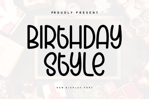 Birthday Style Font Review