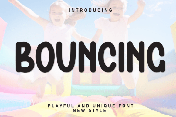 Bouncing Font for Creative Campaigns