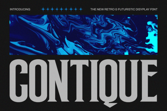 Contique Font for Creative Makers