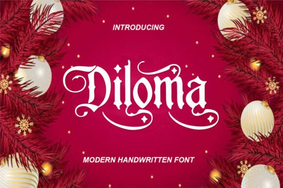 Diloma Font: Bold & Timeless
