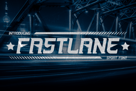 Fastlane Font for Creative Makers