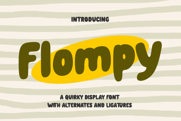 Flompy Font for Creative Makers