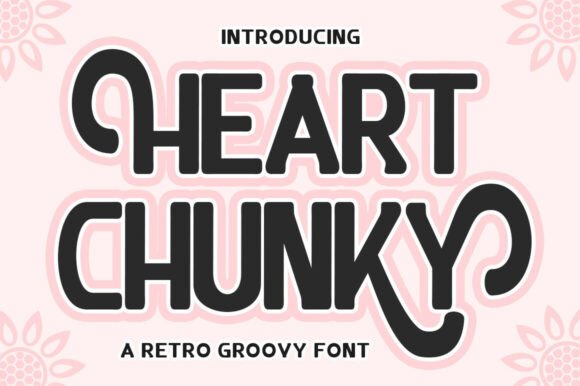 Heart Chunky Font for Bold Branding