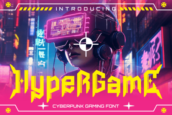 Hypergame Font for Bold Campaigns