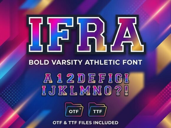 Ifra: A Bold Font for Creative Projects