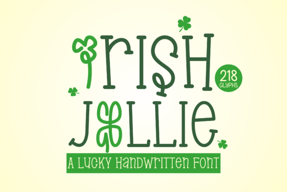 Irish Jollie Font for Festive Design