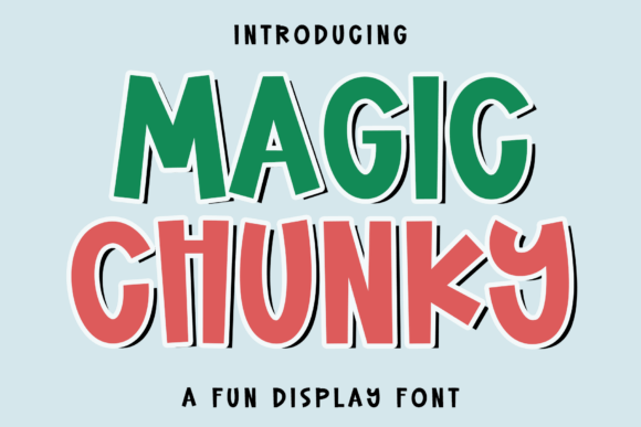 Magic Chunky Font for Elegant Branding