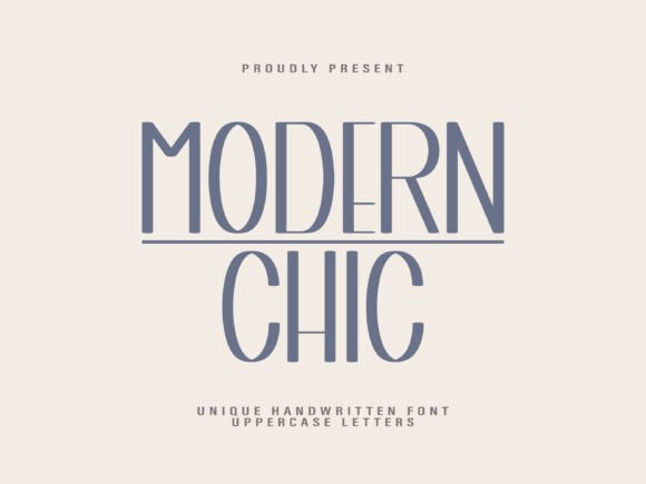 Modern Chic Font