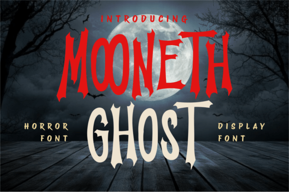 Mooneth Ghost Font Review
