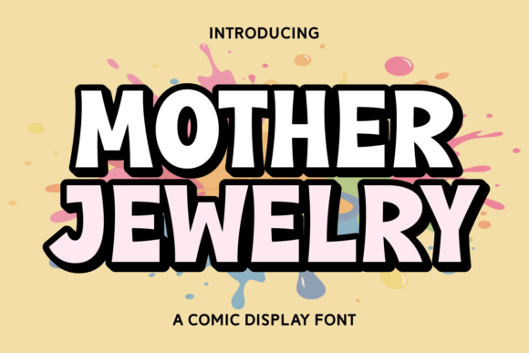 Mother Jewelry Font