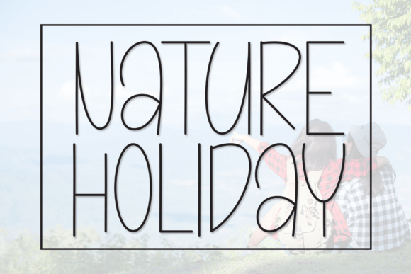 Nature Holiday Font Review