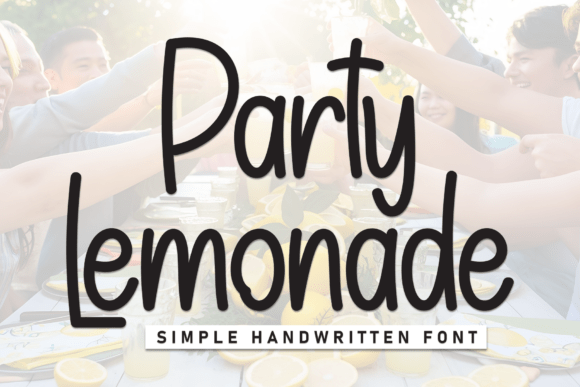 Party Lemonade Font for Creative Campaigns