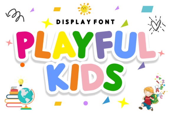 Playful Kids Font for Creative Projects