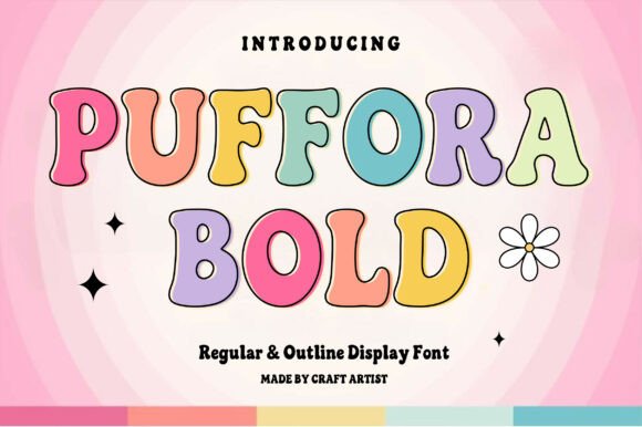 Puffora Bold Font for Web Design