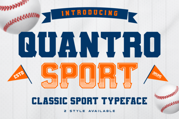 Quantro Sport Font for Bold Branding