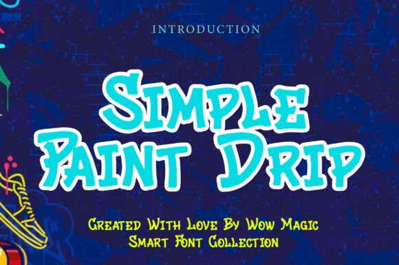 Simple Paint Drip Font for Bold Campaigns