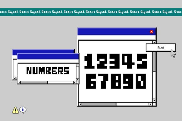 Start Signal: A Bold Font for Business
