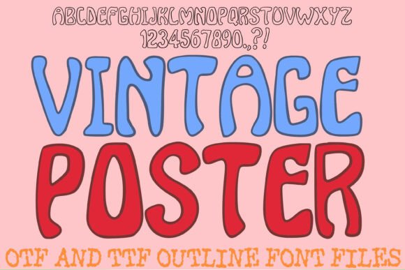 Vintage Poster Font Review