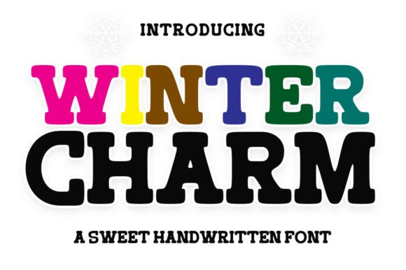 Winter Charm Font for Bold Branding